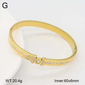 2BA402590bhjl-452  Stainless Steel Bangle