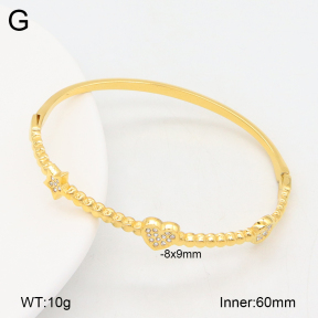 2BA402591bhjl-452  Stainless Steel Bangle