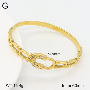 2BA402597bhjl-452  Stainless Steel Bangle