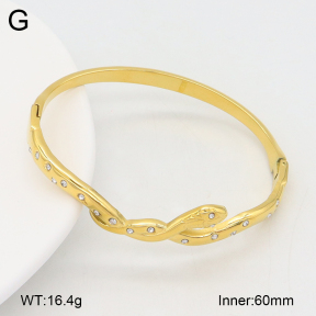 2BA402607bhjl-452  Stainless Steel Bangle