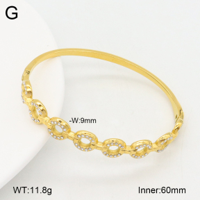 2BA402609bhjl-452  Stainless Steel Bangle