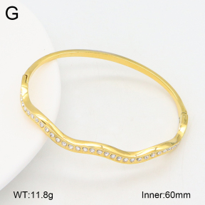2BA402610bhjl-452  Stainless Steel Bangle