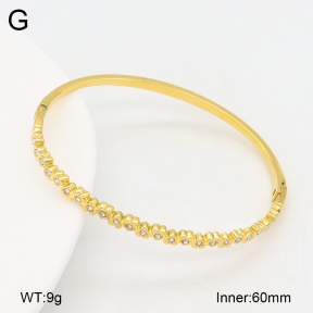 2BA402615bhjl-452  Stainless Steel Bangle