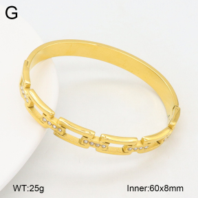 2BA402620bhjl-452  Stainless Steel Bangle