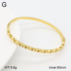 2BA402624bhjl-452  Stainless Steel Bangle