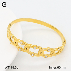 2BA402627bhjl-452  Stainless Steel Bangle