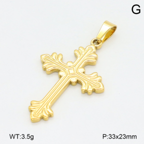 2P2005349aajl-355  Stainless Steel Pendant