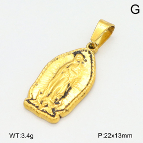 2P2005360baka-355  Stainless Steel Pendant