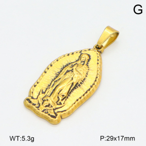 2P2005361baka-355  Stainless Steel Pendant