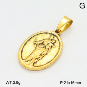 2P2005362baka-355  Stainless Steel Pendant