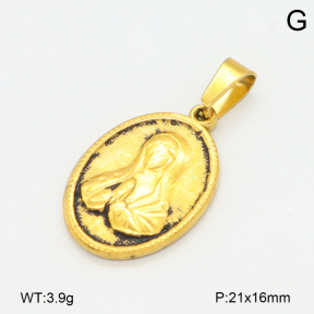 2P2005365baka-355  Stainless Steel Pendant