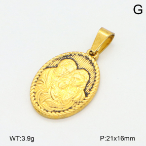 2P2005366baka-355  Stainless Steel Pendant