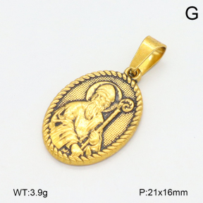 2P2005367baka-355  Stainless Steel Pendant