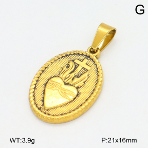 2P2005373baka-355  Stainless Steel Pendant