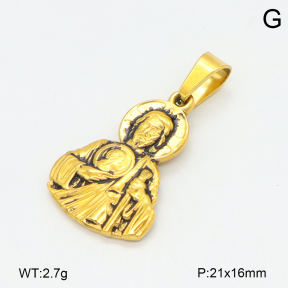 2P2005376baka-355  Stainless Steel Pendant