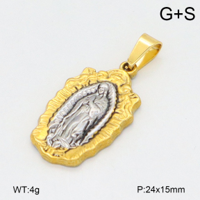 2P2005379baka-355  Stainless Steel Pendant