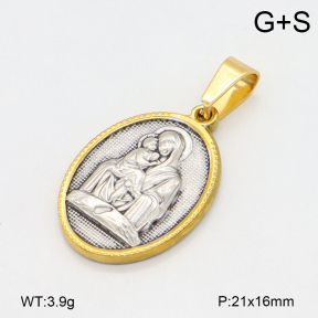 2P2005384baka-355  Stainless Steel Pendant