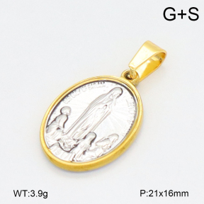 2P2005385baka-355  Stainless Steel Pendant