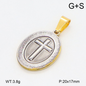 2P2005387baka-355  Stainless Steel Pendant