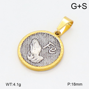 2P2005394baka-355  Stainless Steel Pendant