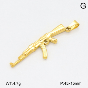 2P2005402baka-355  Stainless Steel Pendant