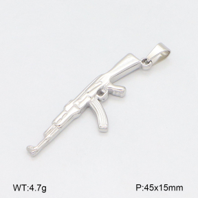 2P2005403aajl-355  Stainless Steel Pendant