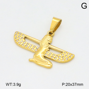 2P4001610baka-355  Stainless Steel Pendant