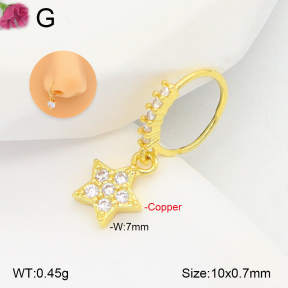 F2PU50083aajl-J147  Fashion Copper Body Jewelry