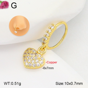 F2PU50101aajl-J147  Fashion Copper Body Jewelry