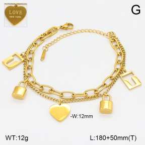 2B2005028vbnl-739  Stainless Steel Bracelet