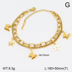 2B4005535bbml-739  Stainless Steel Bracelet