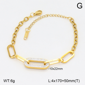 2B4005537bbml-739  Stainless Steel Bracelet