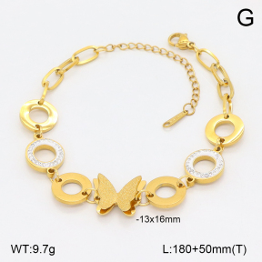 2B4005541bbml-739  Stainless Steel Bracelet