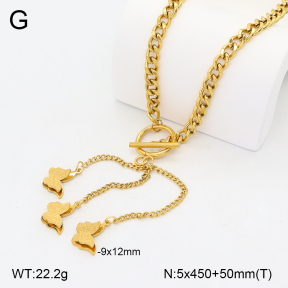 2N2008078bbov-739  Stainless Steel Necklace