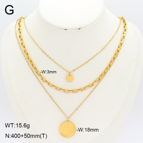 2N2008087bbov-739  Stainless Steel Necklace