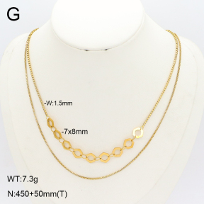 2N2008089bbov-739  Stainless Steel Necklace