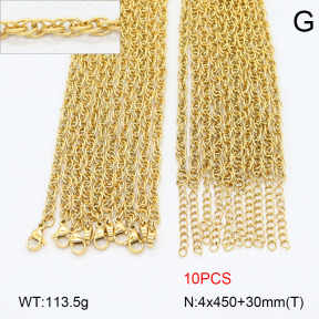 2N2008119albv-625  Stainless Steel Necklace