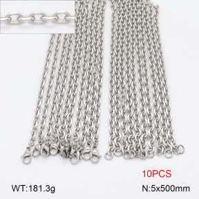 2N2008128akma-625  Stainless Steel Necklace