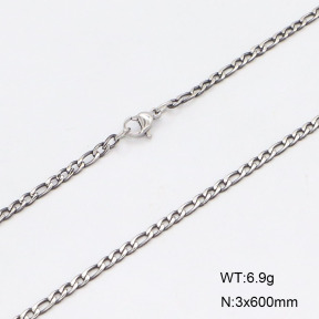 2N2008138bblk-625  Stainless Steel Necklace