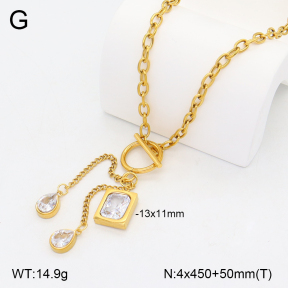 2N4005206bbov-739  Stainless Steel Necklace
