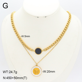 2N4005217abol-739  Stainless Steel Necklace