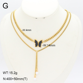 2N4005221bbov-739  Stainless Steel Necklace