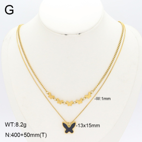 2N4005225bbov-739  Stainless Steel Necklace