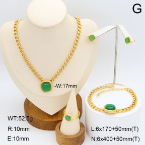 2S0012901ajia-308  7-8#  Stainless Steel Set