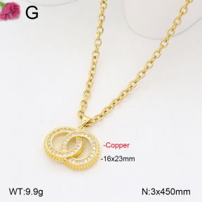 F2N401333baka-J141  Fashion Copper Necklace