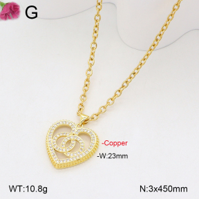 F2N401335baka-J141  Fashion Copper Necklace