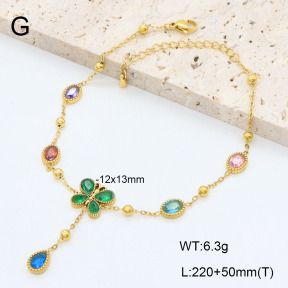 2A9001827vhha-669  Stainless Steel Anklets