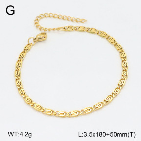 2B2005055ablb-452  Stainless Steel Bracelet