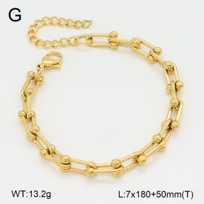 2B2005076bhva-452  Stainless Steel Bracelet