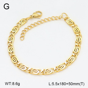 2B2005116bbml-452  Stainless Steel Bracelet